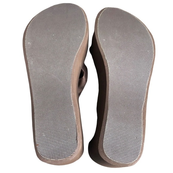 Colin Stuart platform flip flops size 10 - Picture 7 of 9